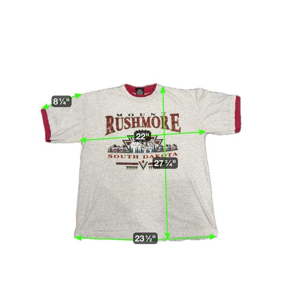 Vintage Gray Mount Rushmore Shirt Size: Xl - Picture 6 of 6